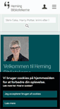 Mobile Screenshot of herningbib.dk